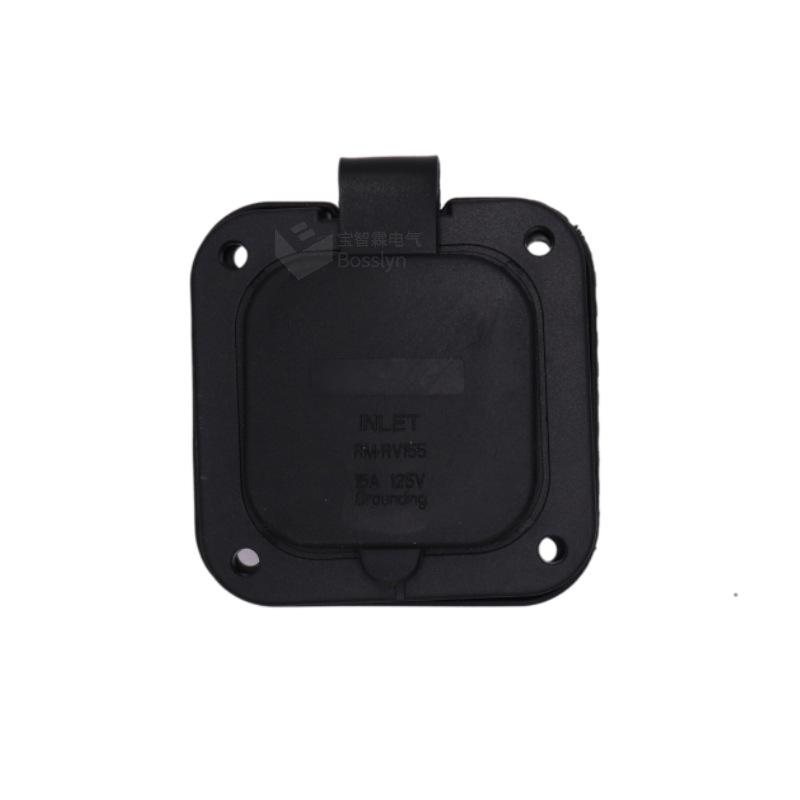 NEMA 5-15 American Standard Waterproof RV Extension Cord with Square Plug