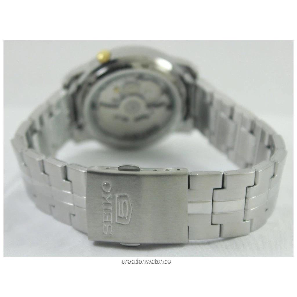Seiko 5 автоматических 21 камень SNKL81 SNKL81K1 SNKL81K Мужские часы