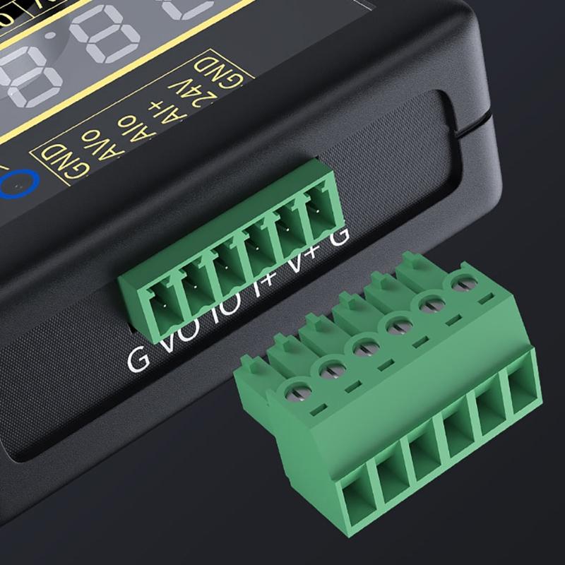 0-5V 0-10V 4-20mA Adjustable Voltage Current Simulator Portable Calibrator Rechargeable Analog Safe & Convenient Wiring