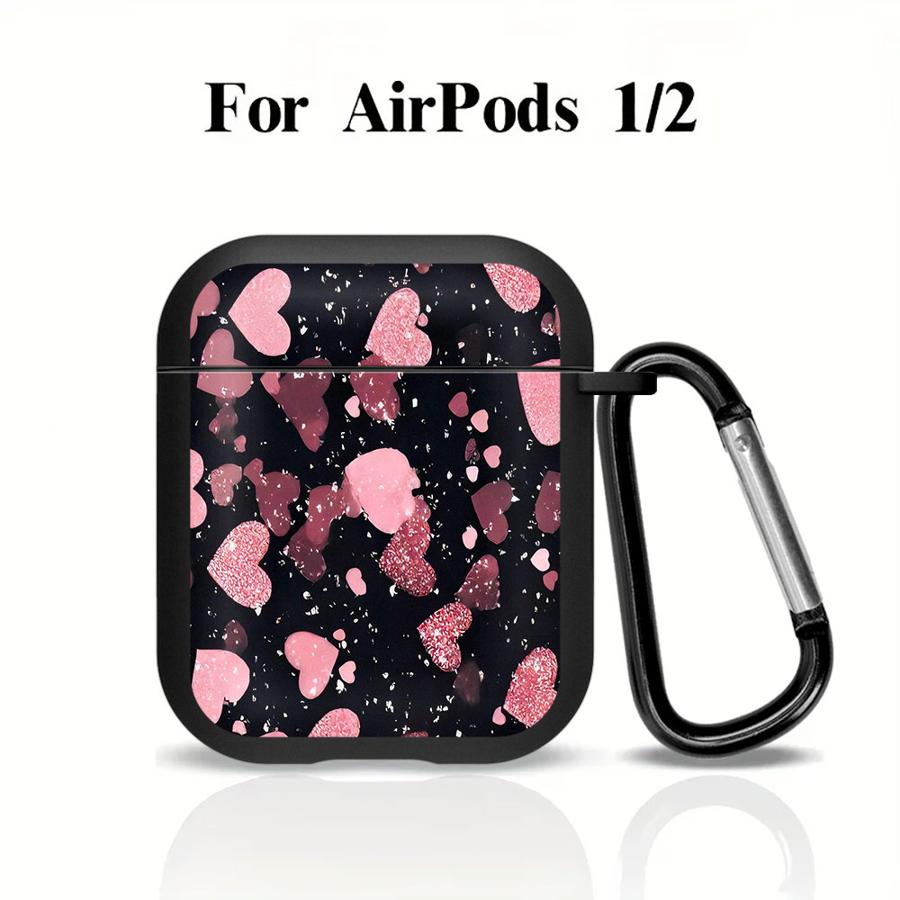 Чехол для Airpods Pro Pro3 3 Pro2 2 1 4 Чехлы для наушников Обложка Розовое в форме сердца
