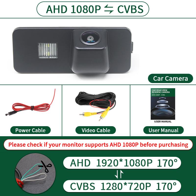AHD NTSC Золотой объектив Автомобильная камера заднего вида для Volkswagen VW Polo Magotan Bora Jetta Golf5 Passat B6 B7 CC Skoda Superb