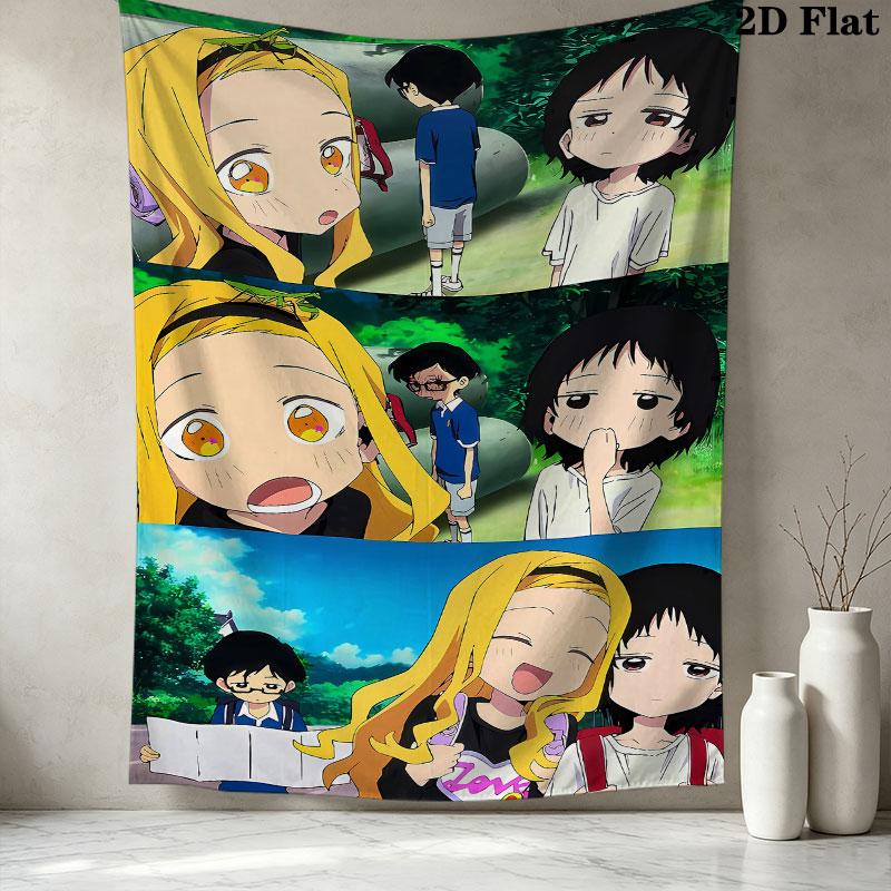 Takopi'S Original Sin Wall Tapestry Aesthetic Wall Hanging Printed Fabric Blanket Decorative Tapestries For Bedroom Living Room Home Decor