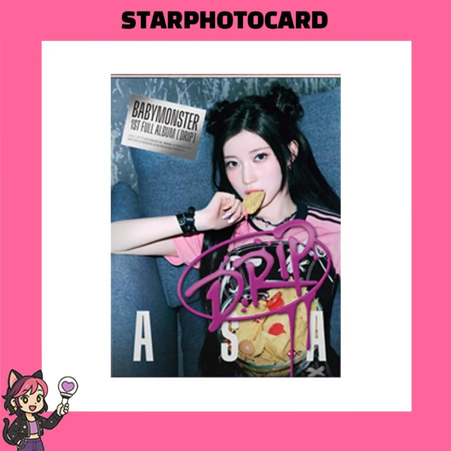 [READY STOCK] BABYMONSTER - 1st FULL ALBUM DRIP YG TAG