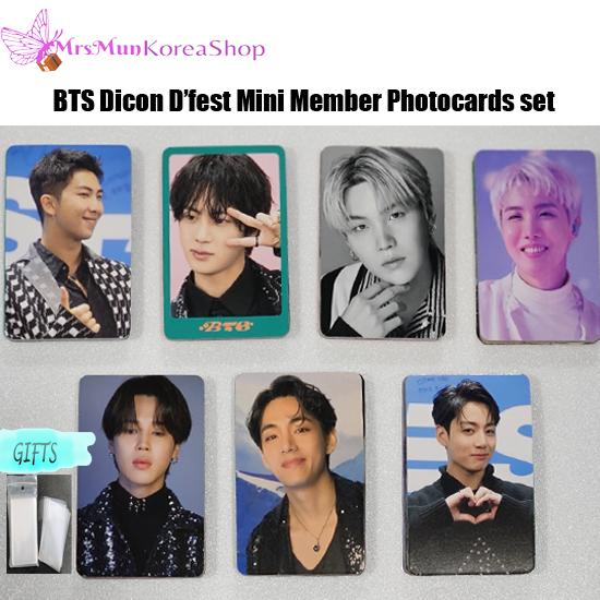 BTS Фотокарточки участников DICON D'FESTA MINI EDITION