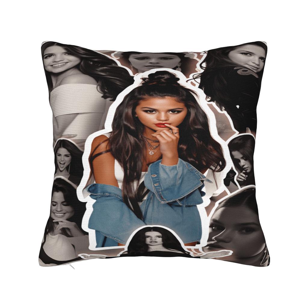 Singer S-Selena G-Gomez I Said I Love You First Pillow Case Pillow Cover For Sofa Couch Bed Living Room Vintage Pillowcases