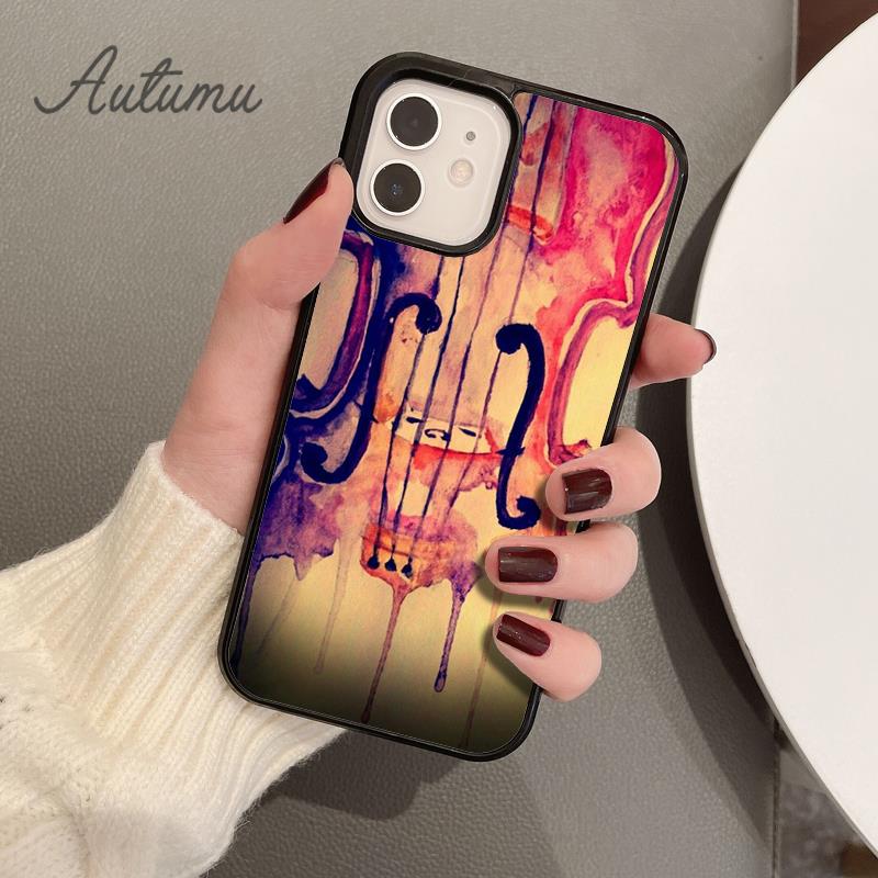 Чехол для телефона «Виолончель» с музыкальным инструментом для iPhone 11 12 13 14 Pro Max mini XR XS SE 2020 6S 7 8 Plus Samsung Galaxy S21 S22