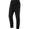 Li Ning Running Series Solid Color Mid Waist Drawstring Comfortable Breathable Versatile Sports Long Pants Men Bottoms Black AYKU109-1