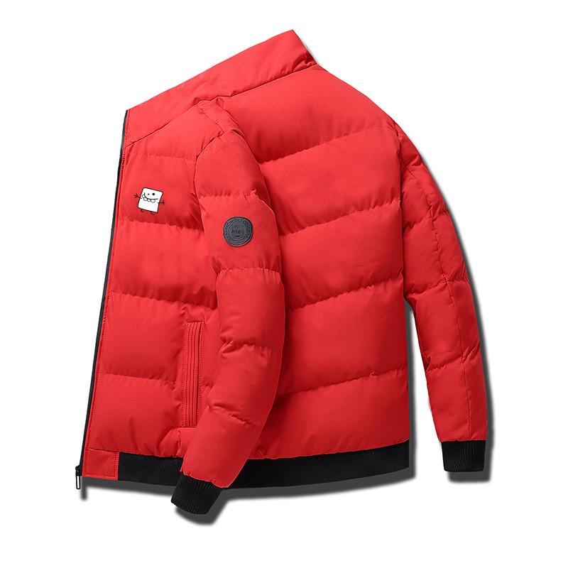 Куртка Elamo Cutimallow Cotton, облегающая и плотная, для деловых мужчин, зимняя, плотная и толстая, теплая для людей среднего возраста и молодежи
