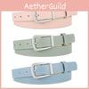 Versatile 2024 Spring Women's Adjustable Pu Leather Waist Belt Perfect For All Outfits