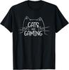 Cats And Gaming Gift Tee Unisex T-Shirt