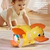 Waking Early Children'S Electric Toy Duck 360° Dynamic Early Education Encourages Crawling And Durable Usb