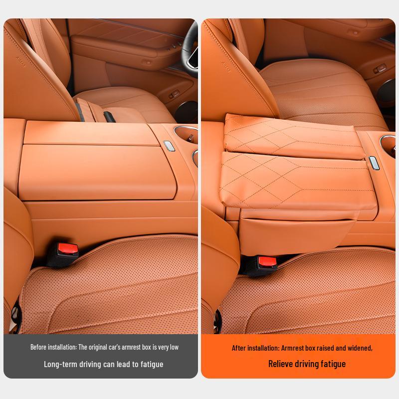 Heightening Pad Armrest Cover for AITO M8 - Car Interior Protection & Modification