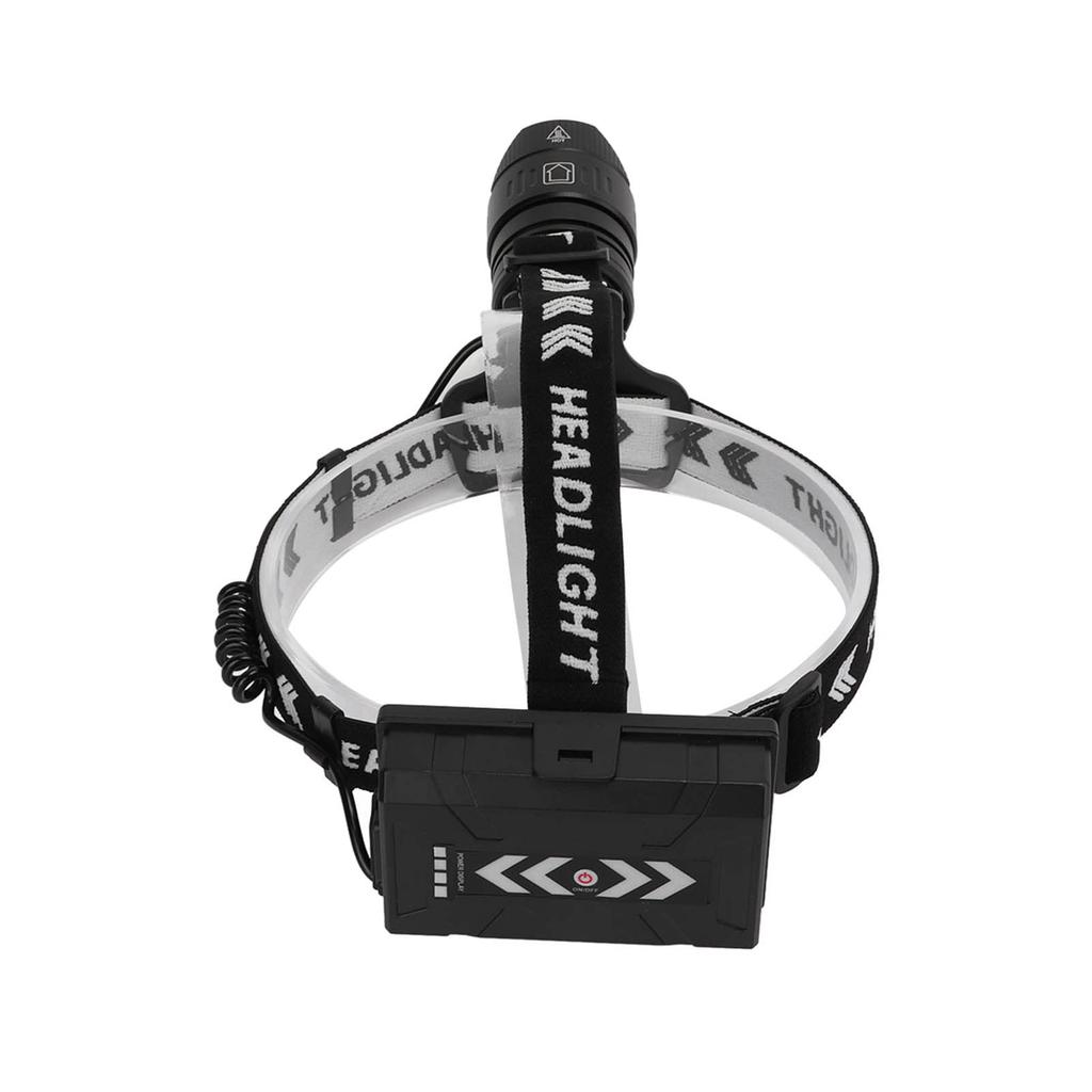 Sensor Bright Head Torch with Powerful Rechargeable LED and Adjustable with Data Cable for Outdoor Outdoor and Night Work Headlamp, Head, Camping,
