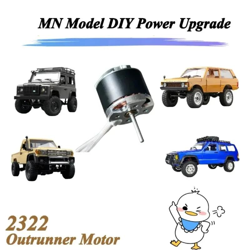 2322 2600KV Outrunner Brushless Motor AM32 45A ESC Original SM3.0/T Plug for MN82 MN168 MN78 MN99S Upgrade Accessories Parts