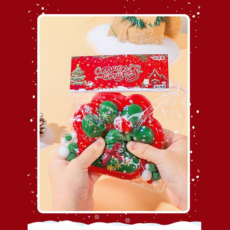 Рождественский большой кошачий коготь плюшевый снятие стресса Kawaii плюшевый кошачий коготь силиконовый кошачья лапка силиконовый медленный отскок подарок кошачий коготь сжимание