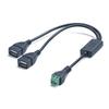Кабель-преобразователь питания 30 см 5 В 24 В в USB Type C с защитой от перегрузки Зарядный кабель Идеально подходит для электроники