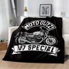 Guzzi мотоциклетное одеяло с логотипом, детское теплое одеяло, мягкое и удобное одеяло, домашнее дорожное одеяло, подарок на день рождения