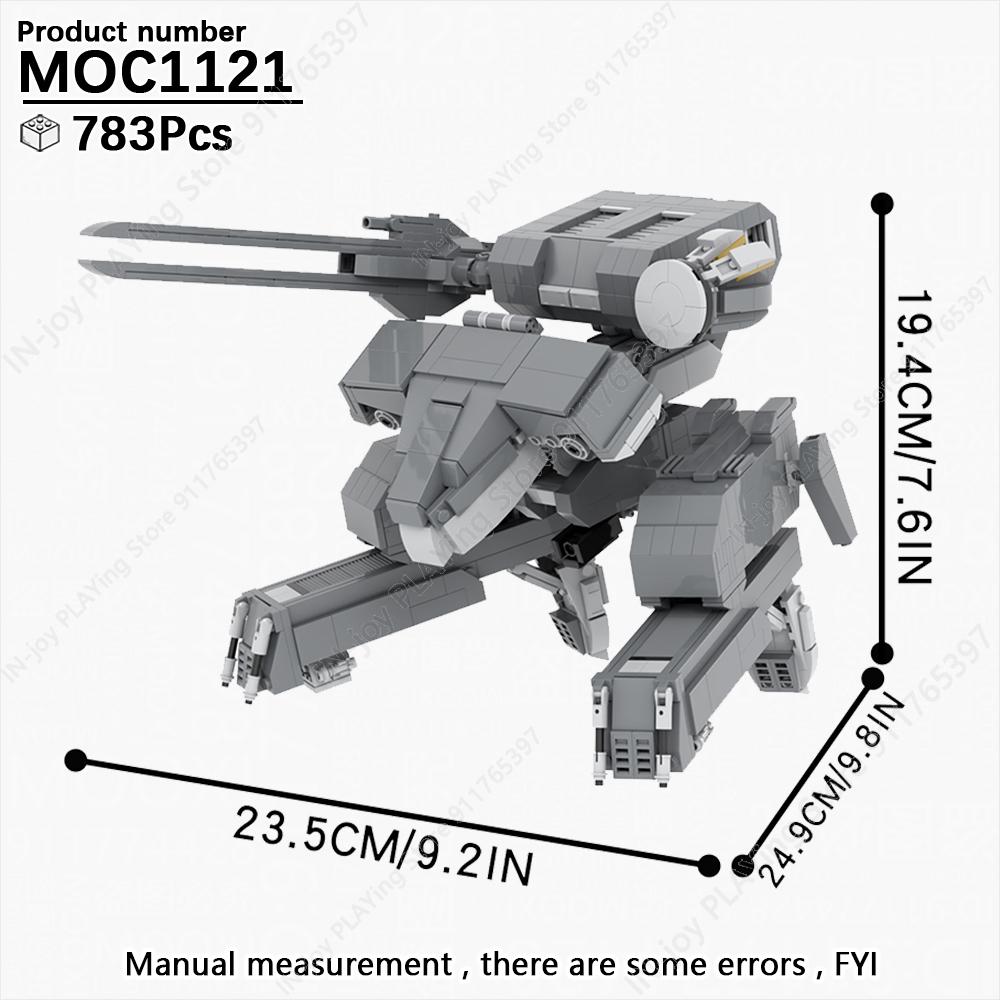 MOOXI Модель Робота Меха Танка из Фильма и Игры MOC Кирпичи Творческий DIY Сборные Строительные Блоки Совместимые с Игрушками из Коллекции Фигурок