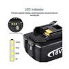 2 шт. для аккумулятора Makita 18 В 6,0 Ач LXT Li-ion Bl1850b Bl1830b Bl1860b Беспроводные