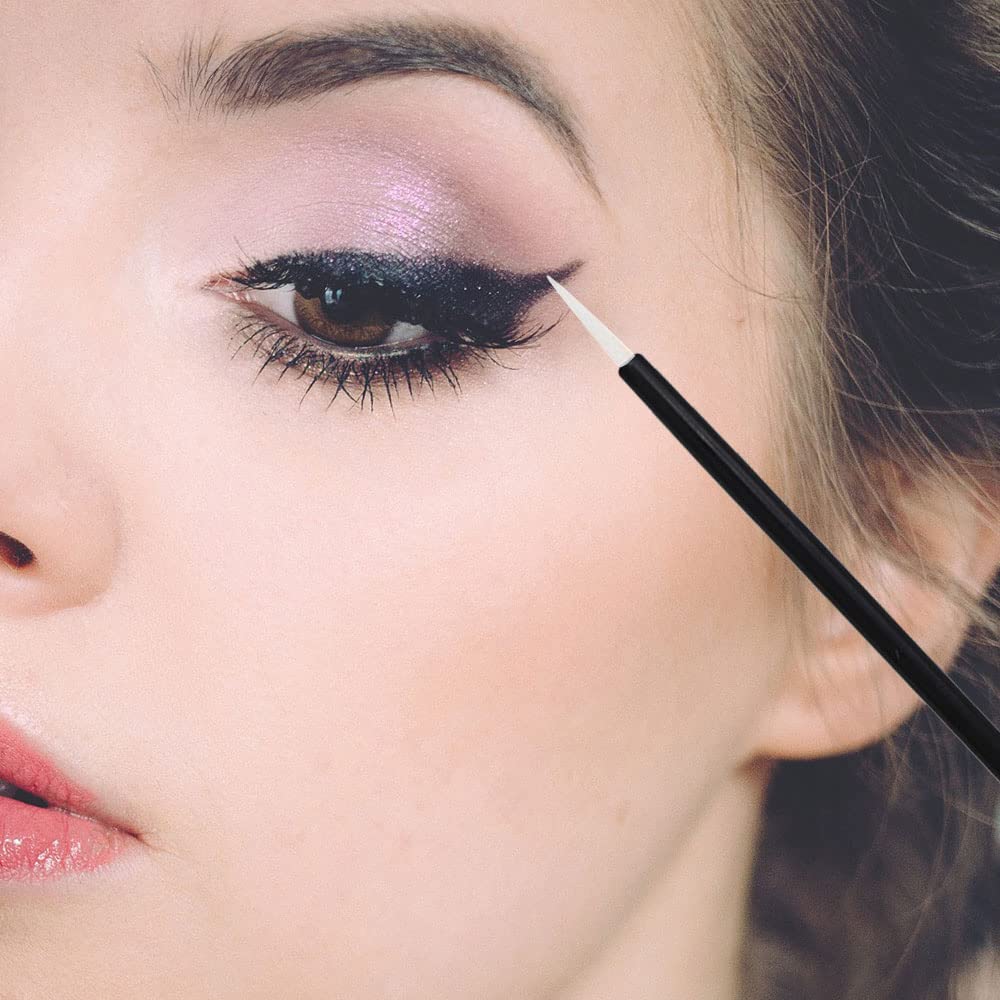 Набор из 50 одноразовых подводок для глаз, подводка для глаз, макияж для ресниц и бровей, макияж для глаз, кисточки для ногтей, кисти, кисти, кисти, инструменты, дорожные, портативные,