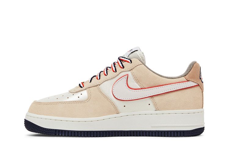 Women's Sneakers Nike Air Force 1 Low Athletic Club Sail (Women's) Sail/Khaki-Orange-Navy