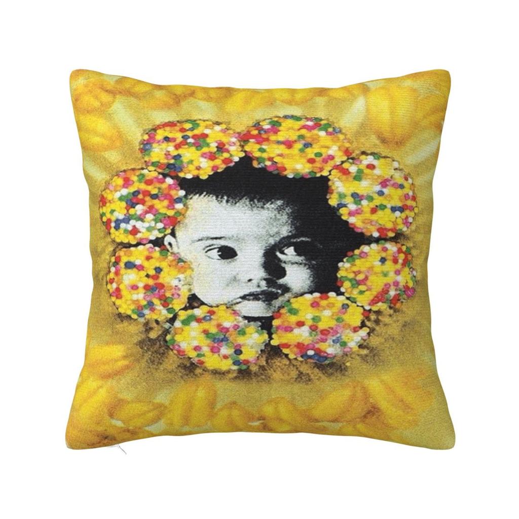 Radiohead Rock Metal Band Pillowcase Cushion Cover Throw Pillow Cover Soft And Sweet Chair Decoration Zippered Multi Size