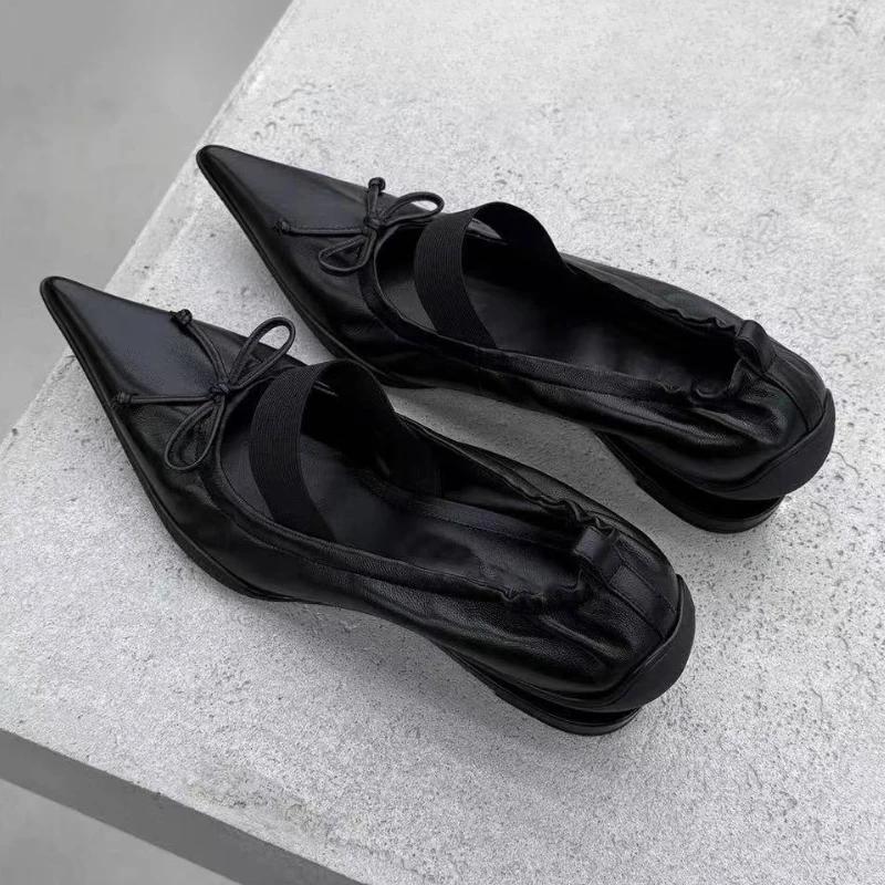 Fashion Retro Designer Mary Jane Shoes Women Strange Heel Bowknot Dress Shoes Female Ballet Style Fashion Brand High Heels Women Pumps