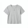 Di Sha Girls' Letter Embroidered Short-Sleeve T-Shirt