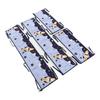 Crib Liner Four Sided Cute Printed Soft Breathable Crib Bumpers Pads for Newborn Toddler Style 2