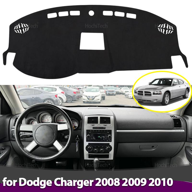 For Dodge Charger 2008 2009 2010 Car Dashboard Cover Avoid Light Pad trument Panel Mat Carpets Car Interior Accessories