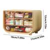 Divided Stationery Organizer Drawer Type Storage Rack Durable Desktop Storage Box
