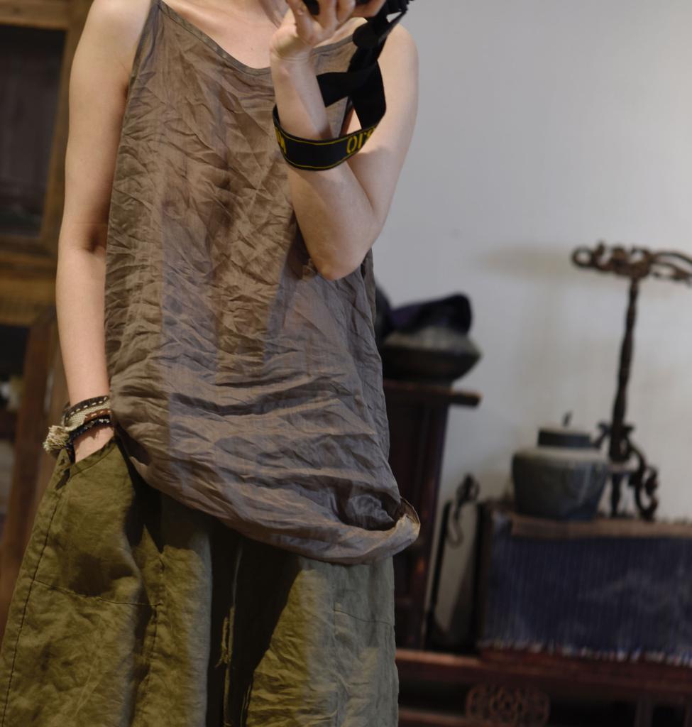 Johnature Женские весенние модные винтажные однотонные нишевые топы с v-образным вырезом в китайском стиле