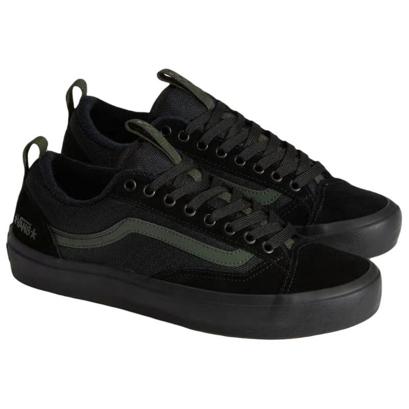 Vans X Atiba Jefferson Old Skool 36+ Унисекс Классические Удобные Скейт-Кеды Черные VN000D5RNLX