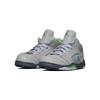 Детские кроссовки Air Jordan 5 Retro TD Green Bean 2022 Grey Silver Flint-Grey DQ3736-003