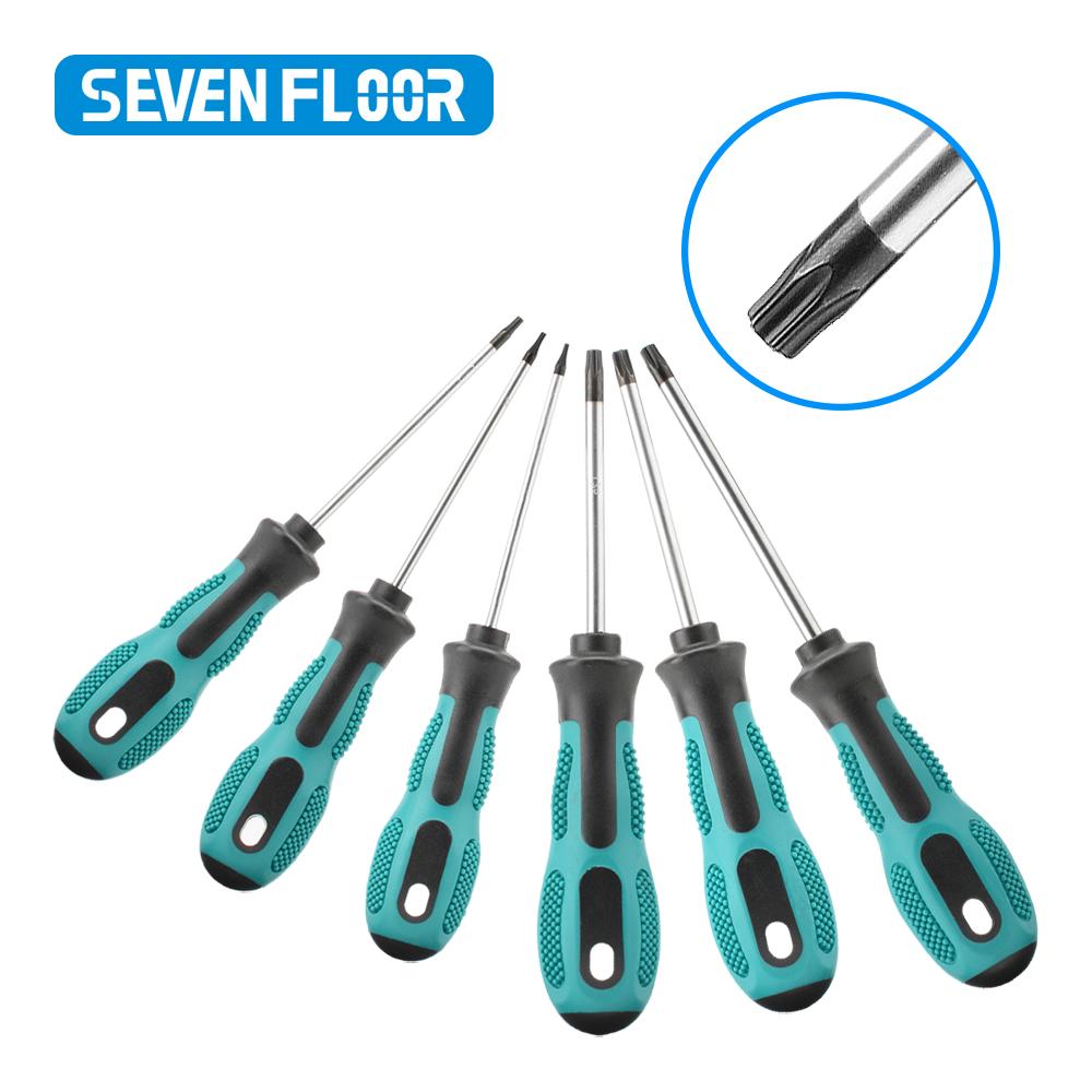 1PC Torx Magnetic Screwdriver Set Precision T5 T6 T7 T8 T9 T10 T15 T20 T25 T27 T30 Safety Controller Maintenance Tool 4