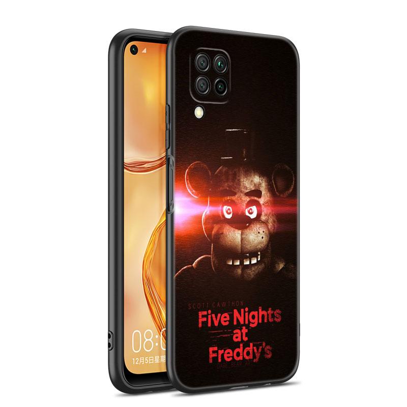 Five-Nights-At-Freddys Black Phone Case For Huawei P10 P20 P30 P40 Lite P50 P60 Art P50E P Smart Z 2018 2020 2021 Pro 2019