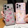 Лавандовый Задумчивый Чехол-Кошелек Слот Для Карты Для iPhone 18 Pro Max Для iPhone 17 16 15 14 13 Pro Max 17E Прозрачный Чехол-Держатель Для Карт
