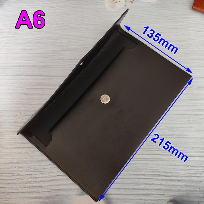 A4 A5 A6 Кожаная папка-файл Пакет данных Сумка для документов Модный портфель Договор данных Папка для счетов Школьные офисные принадлежности