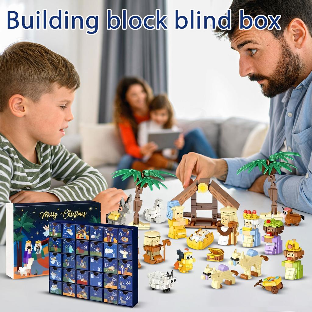 3D 1 PC Christmas Building Toy
