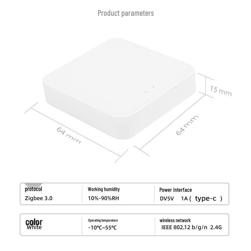Zigbee Bluetooth Mesh Hub for Smart Home Voice Control with Alexa & Google Home