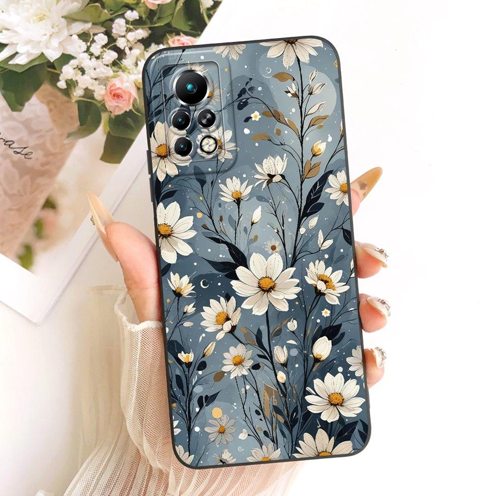 Чехол для Infinix Note 11S X698 Чехол для Infinix Note 11 Pro X697 Модный Мультяшный Милый Забавный Раскрашенный Силиконовый Чехол