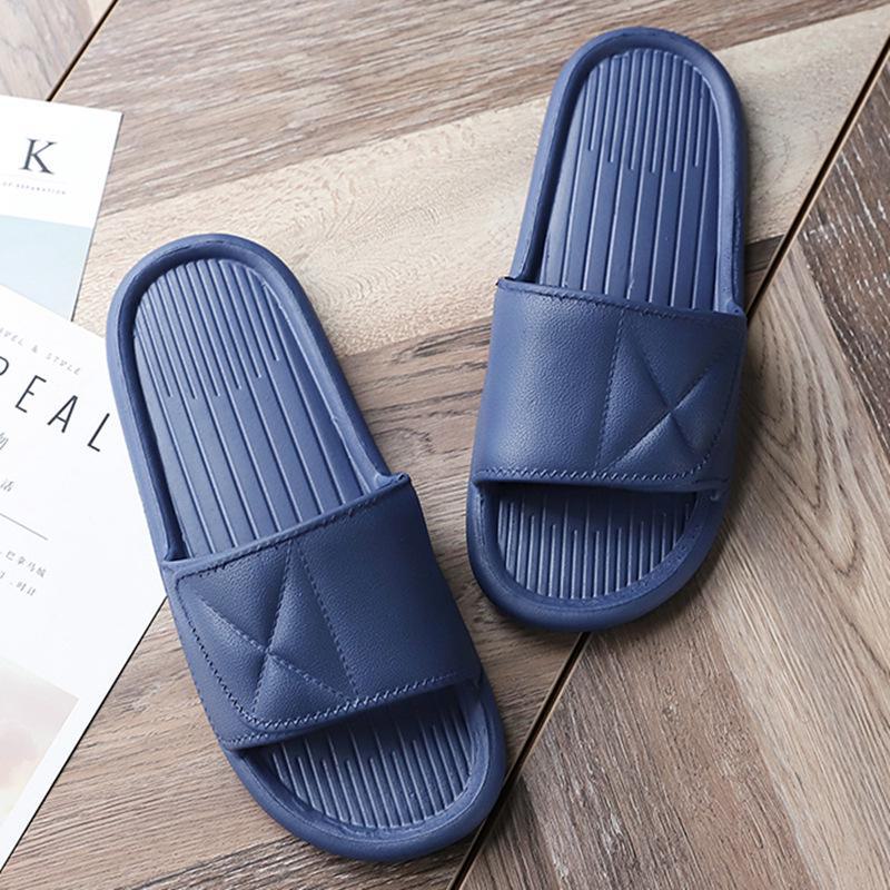 Мужские и женские летние нескользящие пенные тапочки для ванной комнаты - дезодорант для домашнего использования в помещении