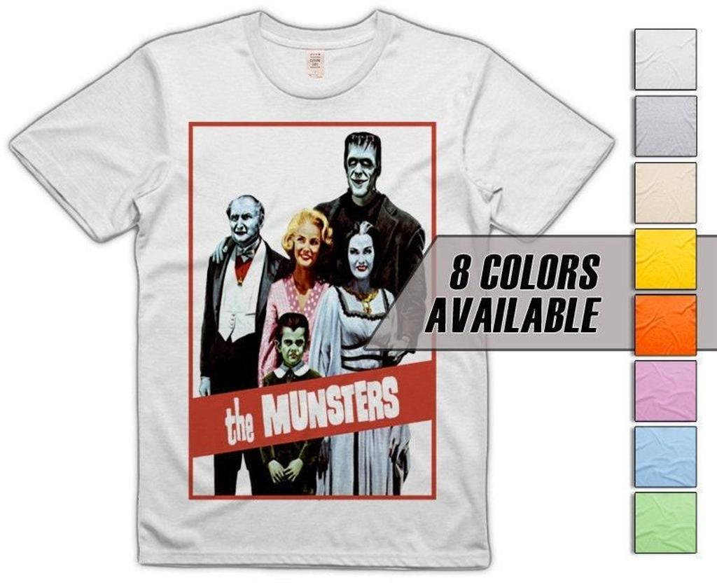 The Munsters V11 Men's T-Shirt all sizes S-5XL 8 Colors available