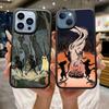 Темный Забавный Монстр Кот Жесткий Пластиковый Чехол Для Телефона Для Iphone 17 Air 16 15 14 13 12 11Pro Max PC TPU Чехол
