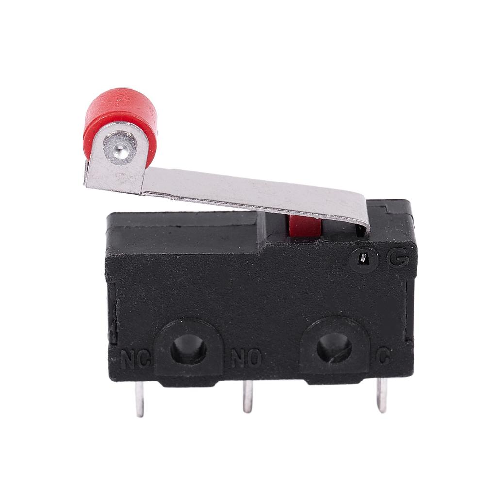 Fresh 10Pcs Micro-Roller Lever Open Close Limit Switch Kw12-3 Pcb Microswitch