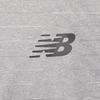 New Balance Футболки Мужские Серые С Круглым Вырезом Умеренный Прямой Крой AMT01012-AG