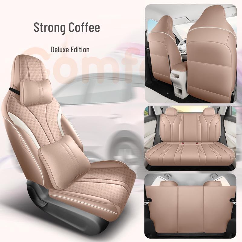 Wuling Bingo S Перфорированная кожа износостойкая милый мультфильм полная защита чехол на сиденье автомобиля