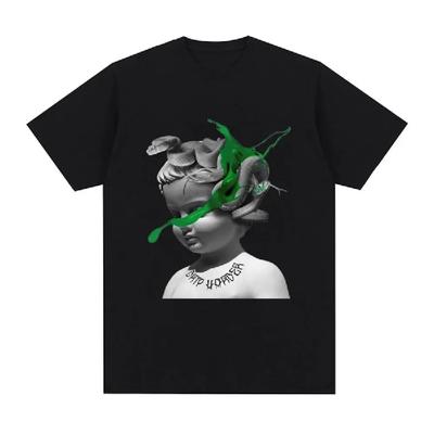 100% Хлопок Футболки с Коротким Рукавом Уличная Одежда Рэпер Lil Baby & Gunna Drip Harder Футболка Мужская Мода Хип-Хоп Футболка Повседневная