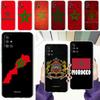 Чехол для телефона Samsung A15 A13 A35 A55 A51 A71 A41 A31 A21S A03S A05 A17 A23 A25 A33 A53 A73 5G A07 4G Обложка Флаг Марокко Футбол