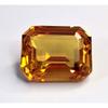 11-13 Ct Natural Citrine Emerald Cut Beautiful Certified Loose Gemstone